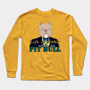 Pit Bull Long Sleeve T-Shirt